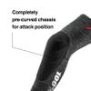 100% Teratec Mountain Biking Knee Pad - MTB & BMX Protection - Ultralight Nylon Slip On Sleeve with Built in Padding view 4