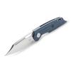 Boker Plus Hea Hunter Pocket Knife- 2.88" D2 Steel Blade with Frame Lock and Blue G10 Scales, Designed by Headesigns view 1