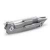 Boker Plus Hea Hunter Pocket Knife- 2.88" D2 Steel Blade with Frame Lock and Blue G10 Scales, Designed by Headesigns view 2
