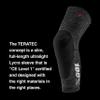 100% Teratec Mountain Biking Knee Pad - MTB & BMX Protection - Ultralight Nylon Slip On Sleeve with Built in Padding view 3