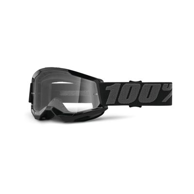 100% Strata 2 Junior Motocross & Mountain Biking Goggles - MX, MTB, Dirt Bike, Power Sport Protective Eyewear