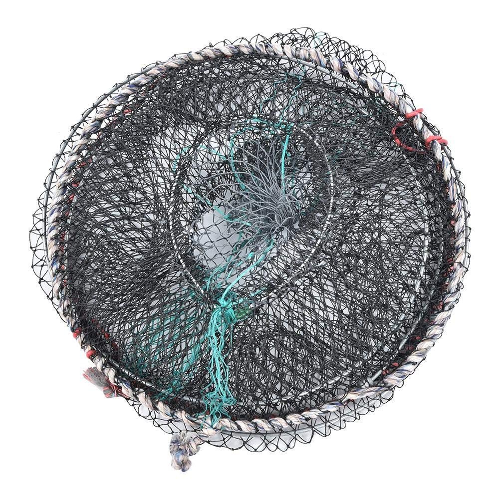 01 02 015 Crab Trap Bait, Fishing Bait Net 23.6" X 11.8" Shrimp Bait Trap Net Fishing Cage Fishing Net for Crayfish Crab Fishes