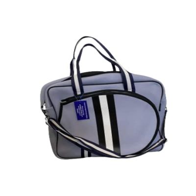 Dallas Hill Designs Tennis Bag for Women | Neoprene Tote | 3 Rackets | Applicable for Pickleball, Paddle, Squash, Racquetball, Badminton | Shoes and Gear | Ladies Purse | Multi Pockets