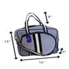Dallas Hill Designs Tennis Bag for Women | Neoprene Tote | 3 Rackets | Applicable for Pickleball, Paddle, Squash, Racquetball, Badminton | Shoes and Gear | Ladies Purse | Multi Pockets view 4