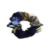 Matchable Family Hawaiian Luau Shirts, Pineapple Garden Navy, Scrunchies, One Size view 2