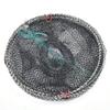 01 02 015 Fishing Bait Trap, Fishing Bait Net Foldable Bait Cast Mesh Trap Net for Crab Fish Lobster Prawn Crayfish view 1