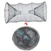 01 02 015 Fishing Bait Trap, Fishing Bait Net Foldable Bait Cast Mesh Trap Net for Crab Fish Lobster Prawn Crayfish view 2