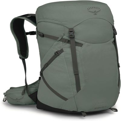 Osprey Sportlite 30L Lightweight Hiking Backpack for Men and Women, Pine Leaf Green, S/M