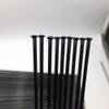chensong Spokes Nipples 56 Pieces A Lot 304 Stainless Steel Material Straight Pull Black Color Mountain Bike Spokes for Cycling Road Bicycle Wheel Parts Cycling Spokes (Color : Length 265mm) view 3