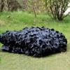 KOOEIN Black Military Camouflage Net,Anti-uv Net with Grid,Outdoor Shade Netting,Waterproof Camouflage Net,Privacy Protection Net,Easy to Clean,3x6m/9.8x19.7ft view 1