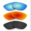 Littlebird4 Premium 1.5mm Polarized Replacement Lenses for Oakley Gauge 8 L OO4124-xx (62mm) Sunglasses - MultiOptions (Black+Red+Blue) view 1