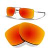 Littlebird4 Premium 1.5mm Polarized Replacement Lenses for Oakley Gauge 8 L OO4124-xx (62mm) Sunglasses - MultiOptions (Black+Red+Blue) view 2