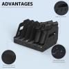 ANTREEMAG Gun Rack for Pistol, Soft Foam Pistol Holder for Gun Safe, Cabinet, Storage, Handgun Stand Organizer Accessories with 6 Gun Slots view 4