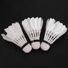 01 02 015 White Good Strength Good Elasticity Shuttlecock, Thick Badminton Feather Shuttlecock, Durable for Home Casual Playing Family Practice view 1