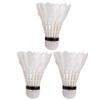 01 02 015 White Good Strength Good Elasticity Shuttlecock, Thick Badminton Feather Shuttlecock, Durable for Home Casual Playing Family Practice view 2