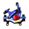 CNC MTB Hydraulic Disc BrakeBike Disc Brakes Rear Line Pulling Hydraulic Disc BrakeBlue. view 1