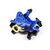 CNC MTB Hydraulic Disc BrakeBike Disc Brakes Rear Line Pulling Hydraulic Disc BrakeBlue. view 3