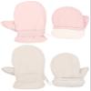 Slivery Color Toddler Gloves Kids Mittens Winter Warm Lined Fleece Gloves Waterproof Snow Baby Mitten for Boys Girls view 1