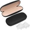 Joyberg Glasses Case, 2 Pack Eyeglass Case with Cleaning Cloth, Glasses Case Hard Shell Fits Most Glasses view 1
