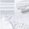 CORATED Toddler Dress Suits Baby Boys Clothes Sets Bowtie Shirts Suspenders Pants 4pcs Gentleman Outfits Suit 6 Month - 6 Years (White0001, 12-18 Months) view 4