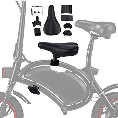 Newborm Set of Children Saddle Seat Foot Pedals, Bicycle Saddle Designed Suspension Shock Absorbing for F Wheel DYU Electric Bike Foot,No Handlebar