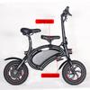 Newborm Set of Children Saddle Seat Foot Pedals, Bicycle Saddle Designed Suspension Shock Absorbing for F Wheel DYU Electric Bike Foot,No Handlebar view 2