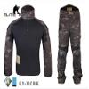 Emerson Airsoft Hunting Tactical BDU Suit Combat Military Gen2 Uniform Shirt Pants (Small, Multicam Black) view 2