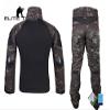 Emerson Airsoft Hunting Tactical BDU Suit Combat Military Gen2 Uniform Shirt Pants (Small, Multicam Black) view 4