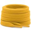 DELELE Solid Flat Shoe Laces: Hollow Thick Orange Yellow Shoelaces for Sneakers 2 Pair 71 inch view 1