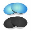 Littlebird4 Premium 1.5mm Polarized Replacement Lenses for Oakley Eye Jacket Redux OO9438 Sunglasses - MultiOptions (Black+Blue) view 1