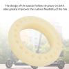 Dilwe G30D Scooter tire, 60/70-6.5, 60-70% Lighter, Explosion-Proof Solid Rubber tire, for G30D Replacement Electric Scooter Wheels, Fluorescent view 2