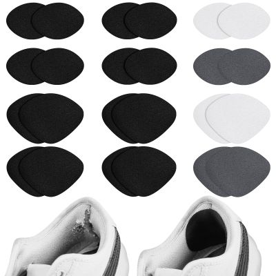 12 Pairs Sneaker Heel Repair Shoe Hole Repair Patch Wear Prevention Insert Kit for Sneaker, Leather Shoes, High Heels
