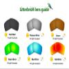 Littlebird4 Premium 1.5mm Polarized Replacement Lenses for Oakley Eye Jacket Redux OO9438 Sunglasses - MultiOptions (Red+Blue) view 4