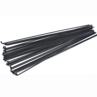QQY Bicycle Spokes 36pcs Bike Spoke 14G J Bend Steel Bicycle Spokes with Nipples 76mm-305mm (118mm)