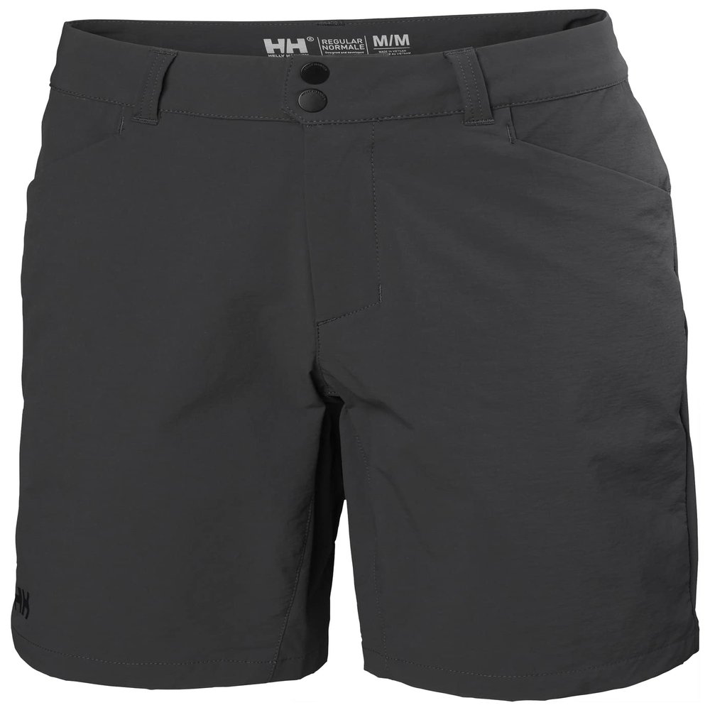 Helly-Hansen Women's Brona Softshell Shorts, 980 Ebony, Small