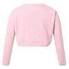 Hularka Kids Girls Knit Cardigan Sweater Long Sleeve One Button Bolero Shrug Wedding Birthday Party Dress Cover Up Pink 4 Years view 2