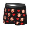 MESHELEY Custom Underwear Personalized for Men Boyfriend Husband Boxer Briefs with Photo Face Valentines Day Gifts for Him X-Large view 4