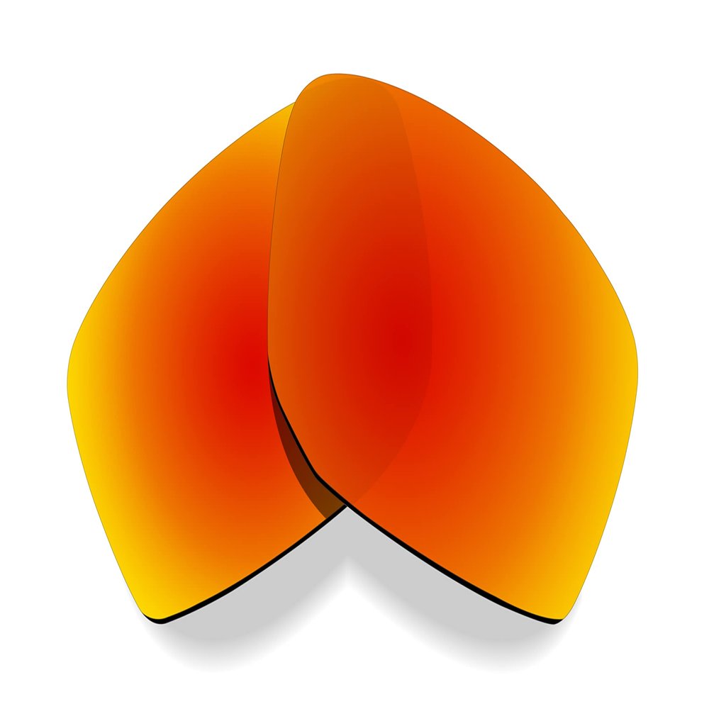 Littlebird4 Premium 1.5mm Polarized Replacement Lenses for Oakley Gibston OO9449 Sunglasses - MultiOptions (Fire Red Mirrored)