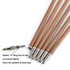 ZSHJGJR 31" Archery Carbon Arrows Spine 340 400 500 600 Hunting Arrows with Removable Tips Natural Feather Targeting Arrows for Compound & Recurve & Traditional Bow 6/12pcs (6, Purple, Spine 340) view 3