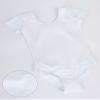 Daydance Lined Basic White Ballet Leotards for Girls, Short Sleeve Dance Tops view 4