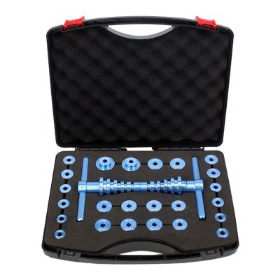 VLUOO Bike Hub Bearing Press Kit, Universal Bicycle Bearing Press Tool, Soft Tail Frame Drift Bearing Tool Kit for Bicycle Repair