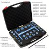 VLUOO Bike Hub Bearing Press Kit, Universal Bicycle Bearing Press Tool, Soft Tail Frame Drift Bearing Tool Kit for Bicycle Repair view 2