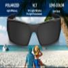 Littlebird4 Premium 1.5mm Polarized Replacement Lenses for Oakley Gibston OO9449 Sunglasses - MultiOptions (Dark Black) view 3