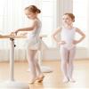 Daydance Lined White Girls Ballet Leotards Tank Spandex Dance Attire for Kids view 3