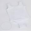 Daydance Lined Vest White Dance Leotards for Girls Ballet, Toddler, Big Kids view 4