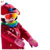 Kids Ski Mittens for Boys Girls Waterproof Snow Ski Mittens Long Cuff Winter Gloves for Toddlers 3-12 Years (Hot Pink, 3-5 Years) view 3