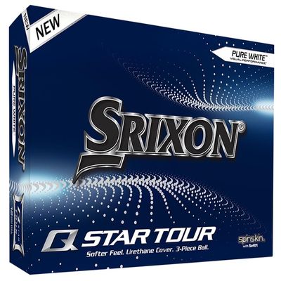 Srixon unisex adult White Golf Ball, White, Dozen US