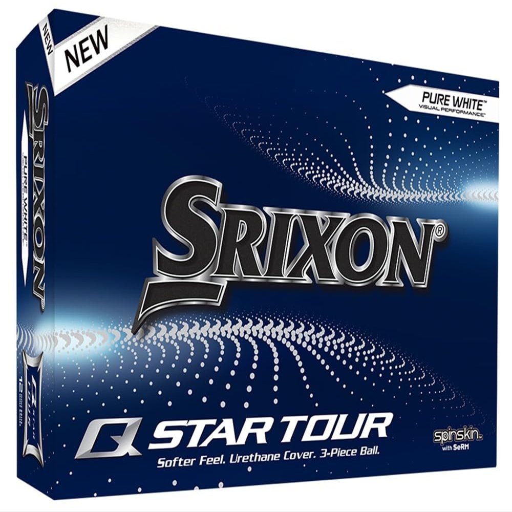 Srixon unisex adult White Golf Ball, White, Dozen US