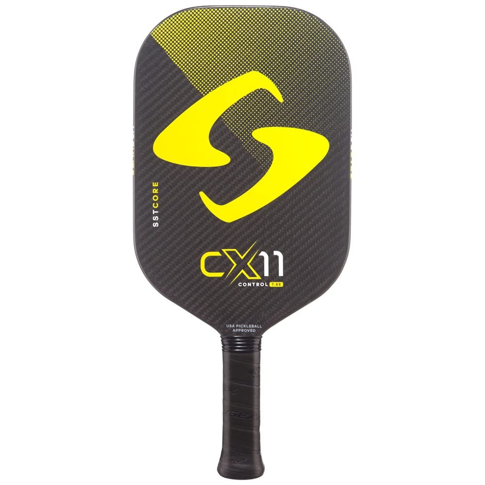 Gearbox CX11E Control Pickleball Paddle, 7.8 Ounces, Yellow