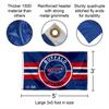 Buffalo Bills Patch Button Circle Logo Flag Large 3x5 Banner view 2